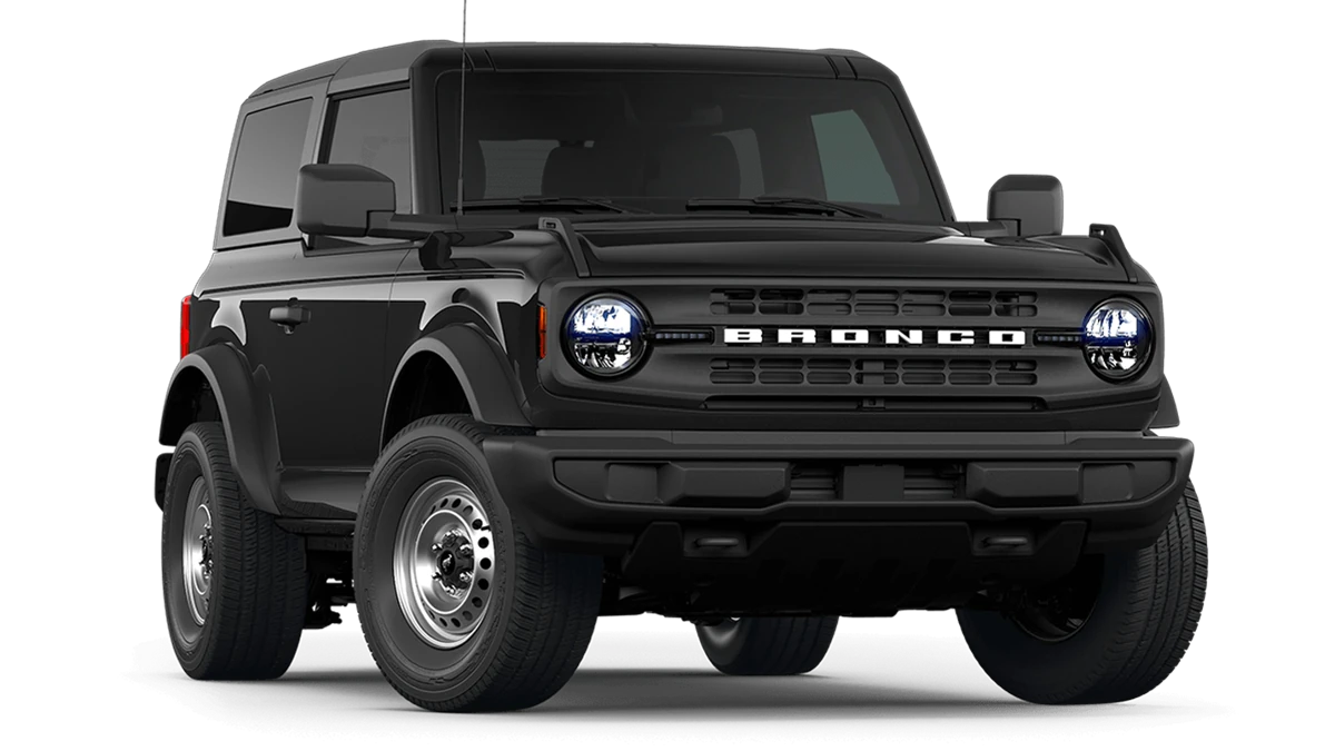 Build and order a Ford Bronco — representative two-door SUV
