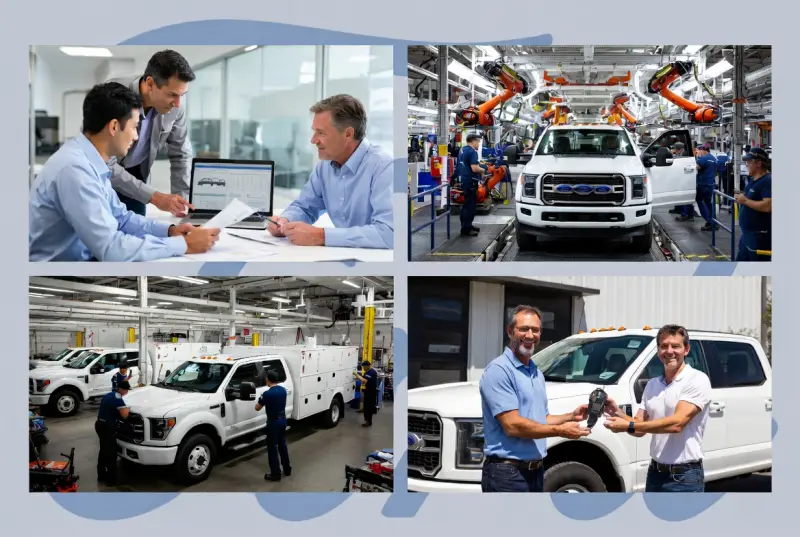 Ford fleet services planning ordering upfit delivery