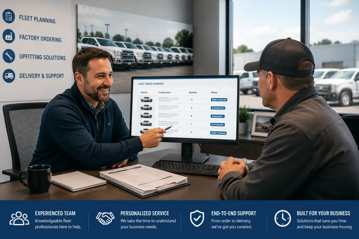 Trusted Partner for Ford Fleet Vehicle Ordering