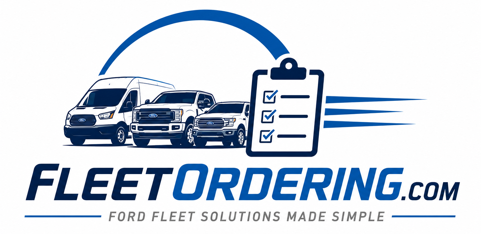 Fleet Ordering Logo White