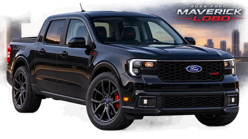 2026 Ford Maverick Lobo performance pickup truck