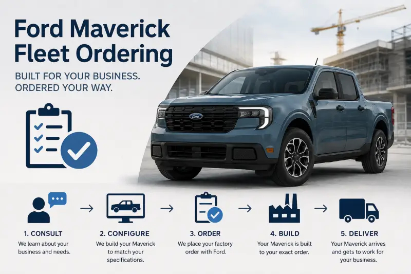 Ford Maverick fleet ordering for business